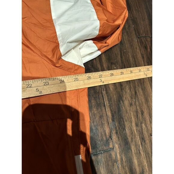 Texas Longhorns Nike Men’s XL Orange Vented Windbreaker 1/4 Zip Pullover - Picture 9 of 10